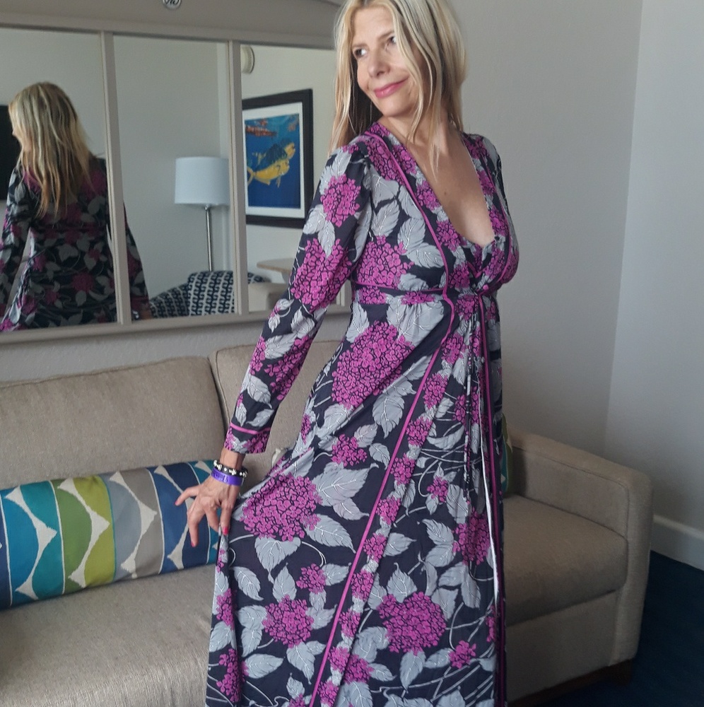 60s vintage Emilio Pucci 2 piece Maxi dress